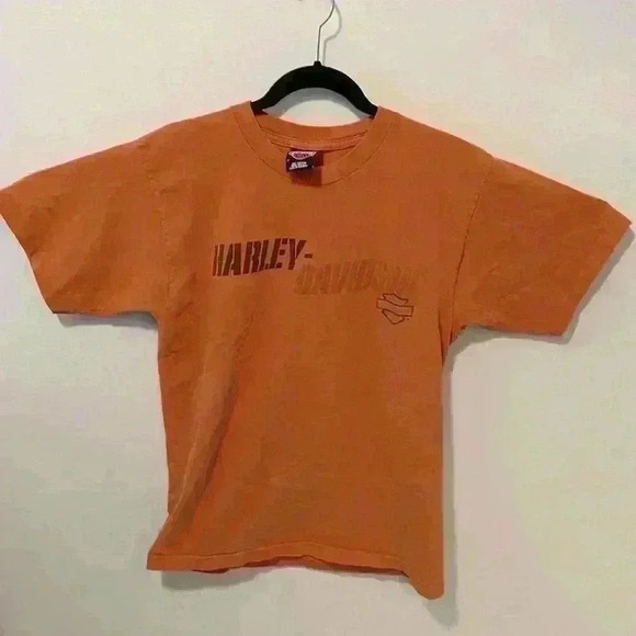 Harley Davidson Cherokee North Carolina Men’s Short Sleeve Tshirt Size Medium - Picture 3 of 8